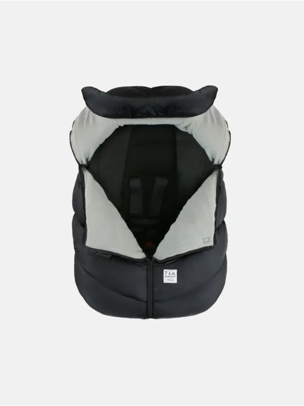 7AM Car Seat Cocoon Black 0-12M